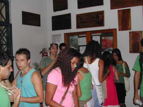 Recep&ccedil;&atilde;o dos calouro 2008-2